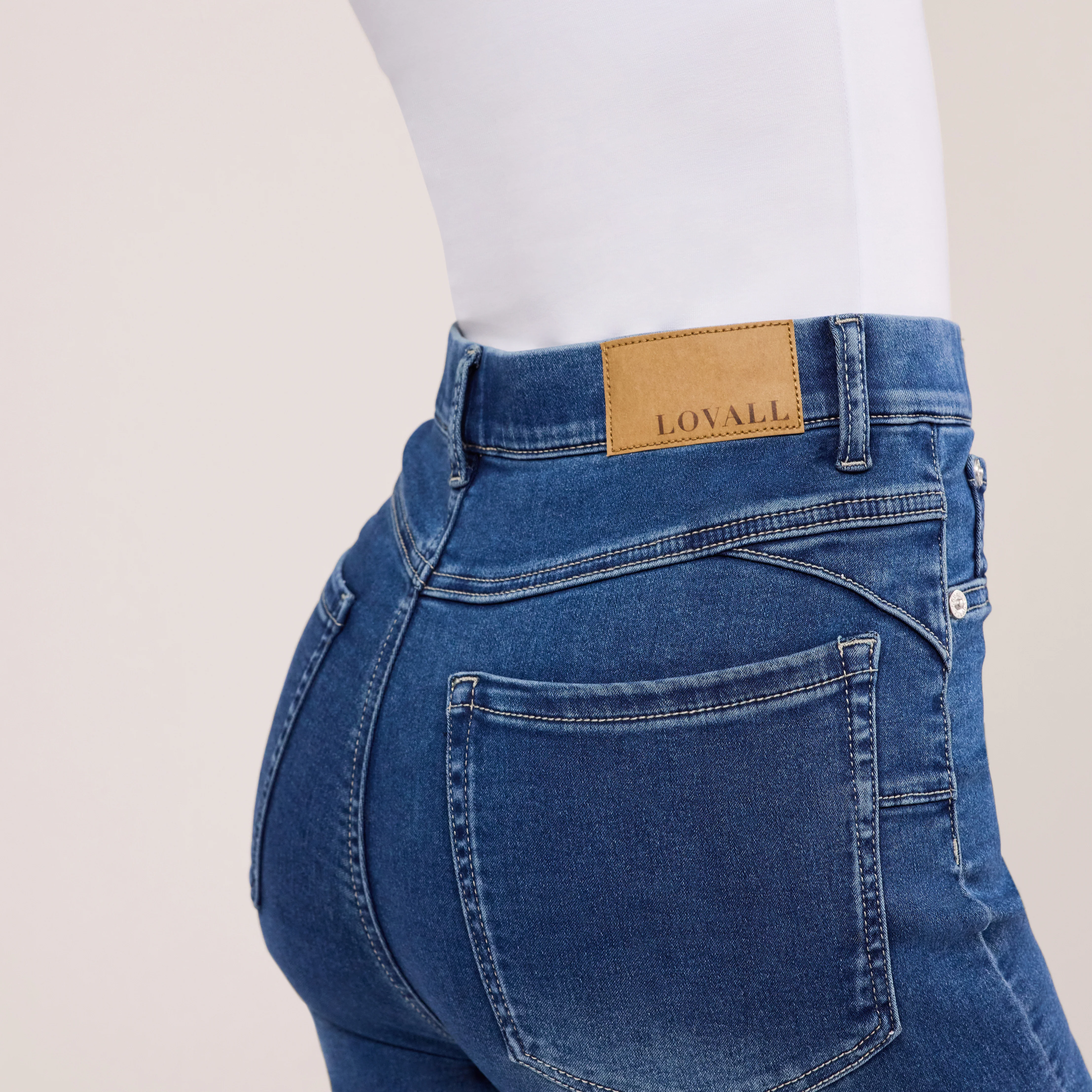 Ultimate Jeggings - Mid Blue - Image 5