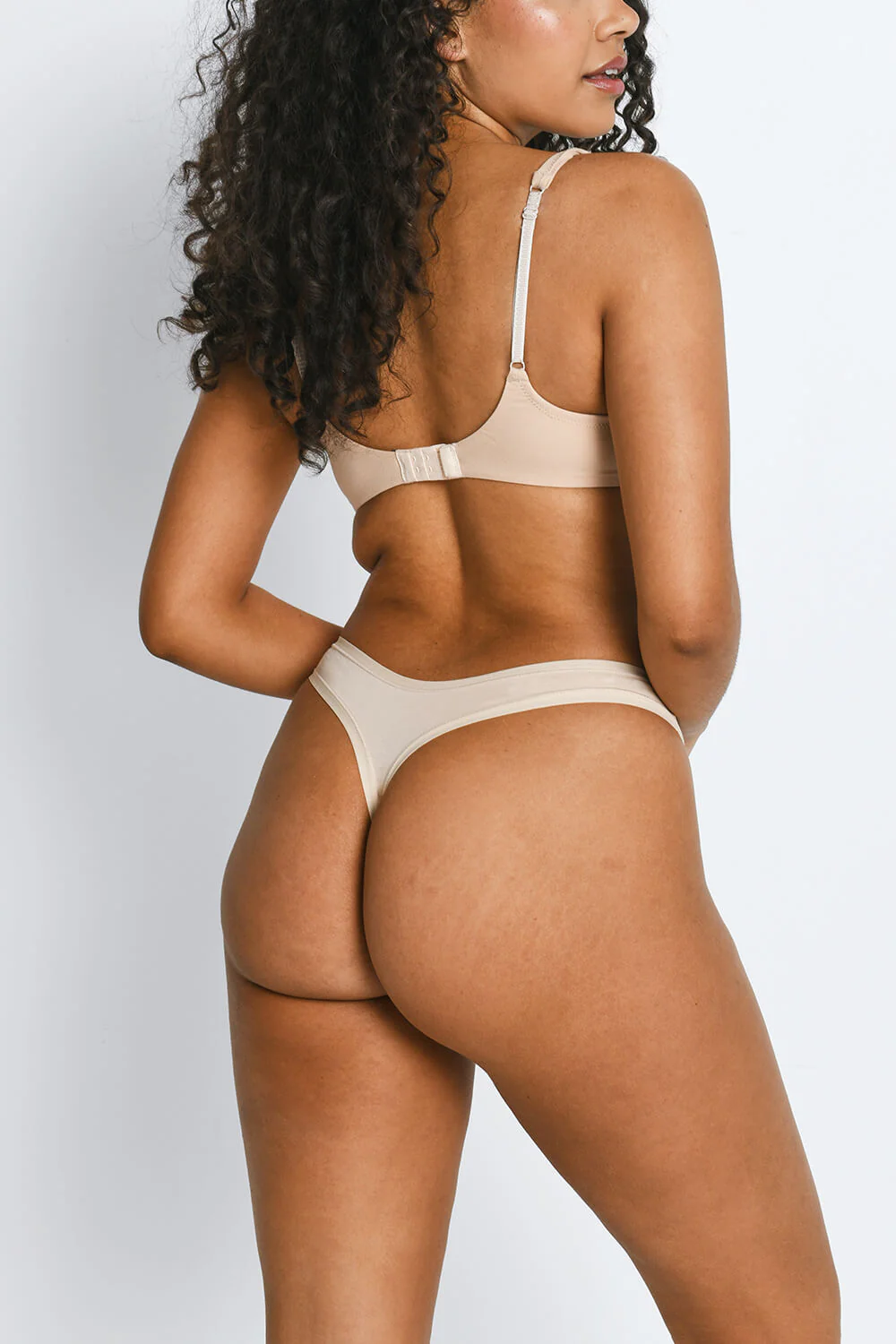 Cotton Blend Thongs 3 Pack - Image 4
