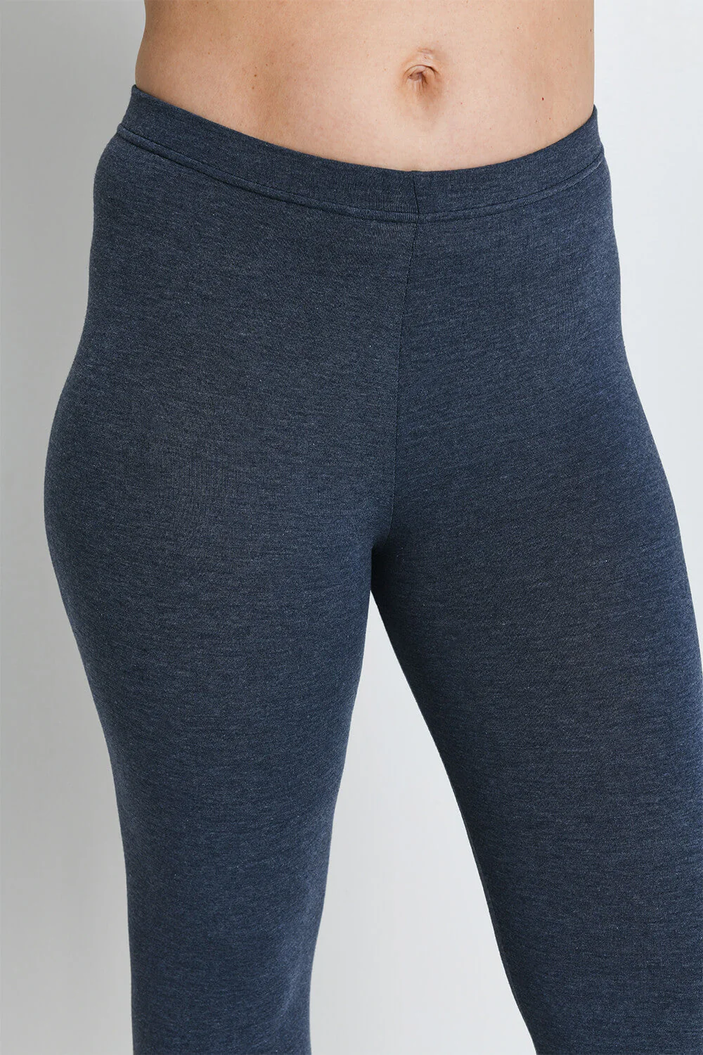 Everyday Capri Leggings - Infinity Blue Marl - Image 5