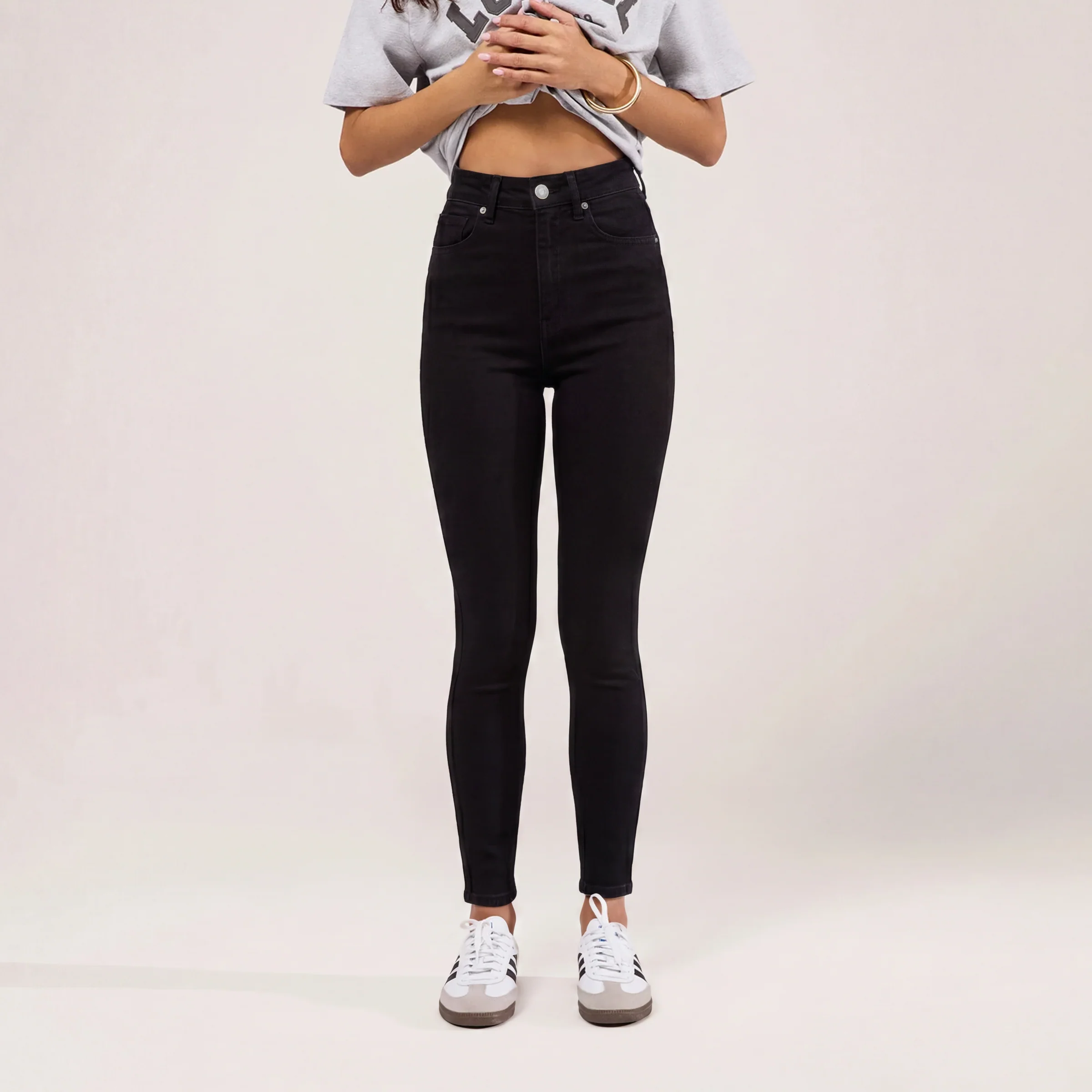 Lift & Shape Jeans - Black - Image 3