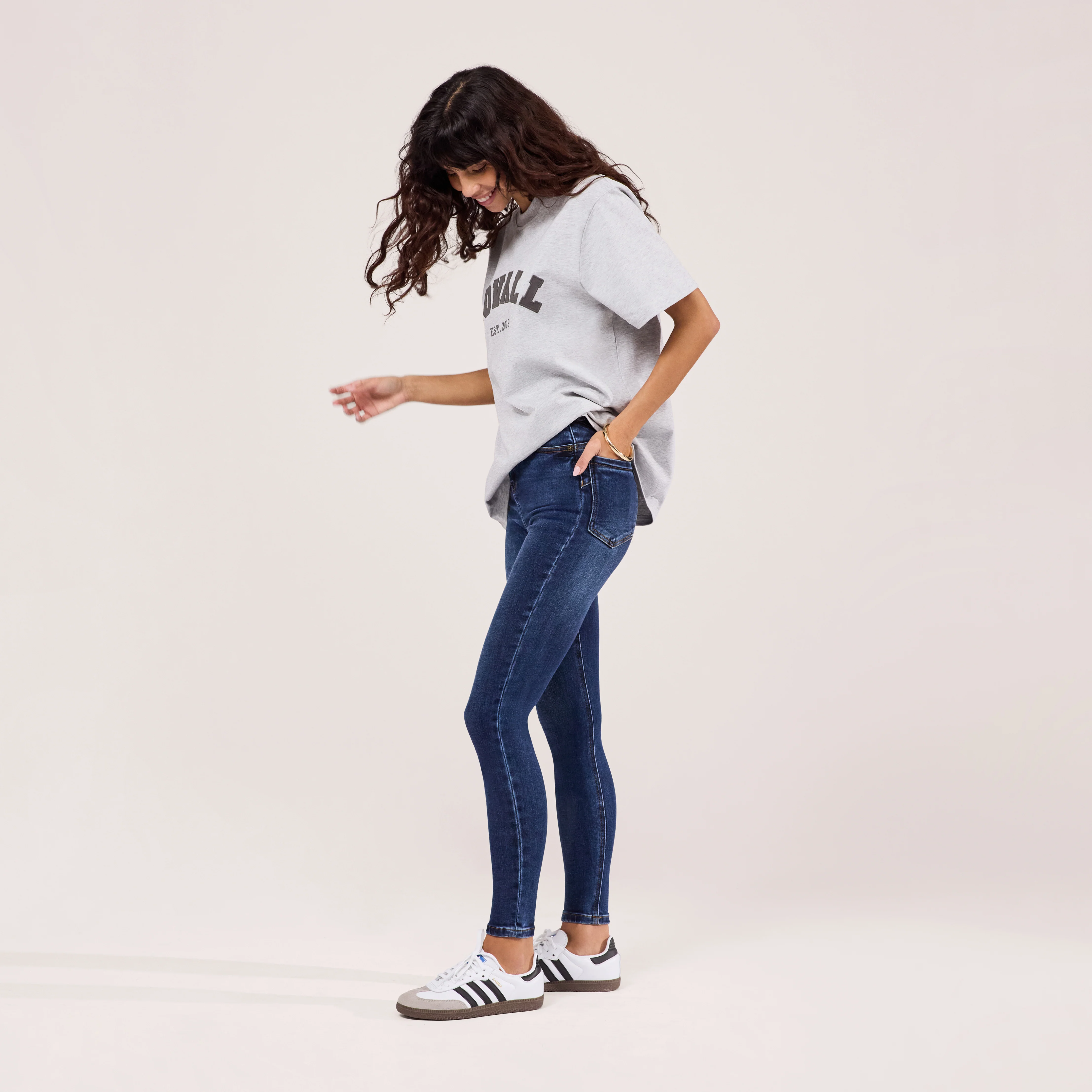 Lift & Shape Jeans - Dark Blue - Image 5