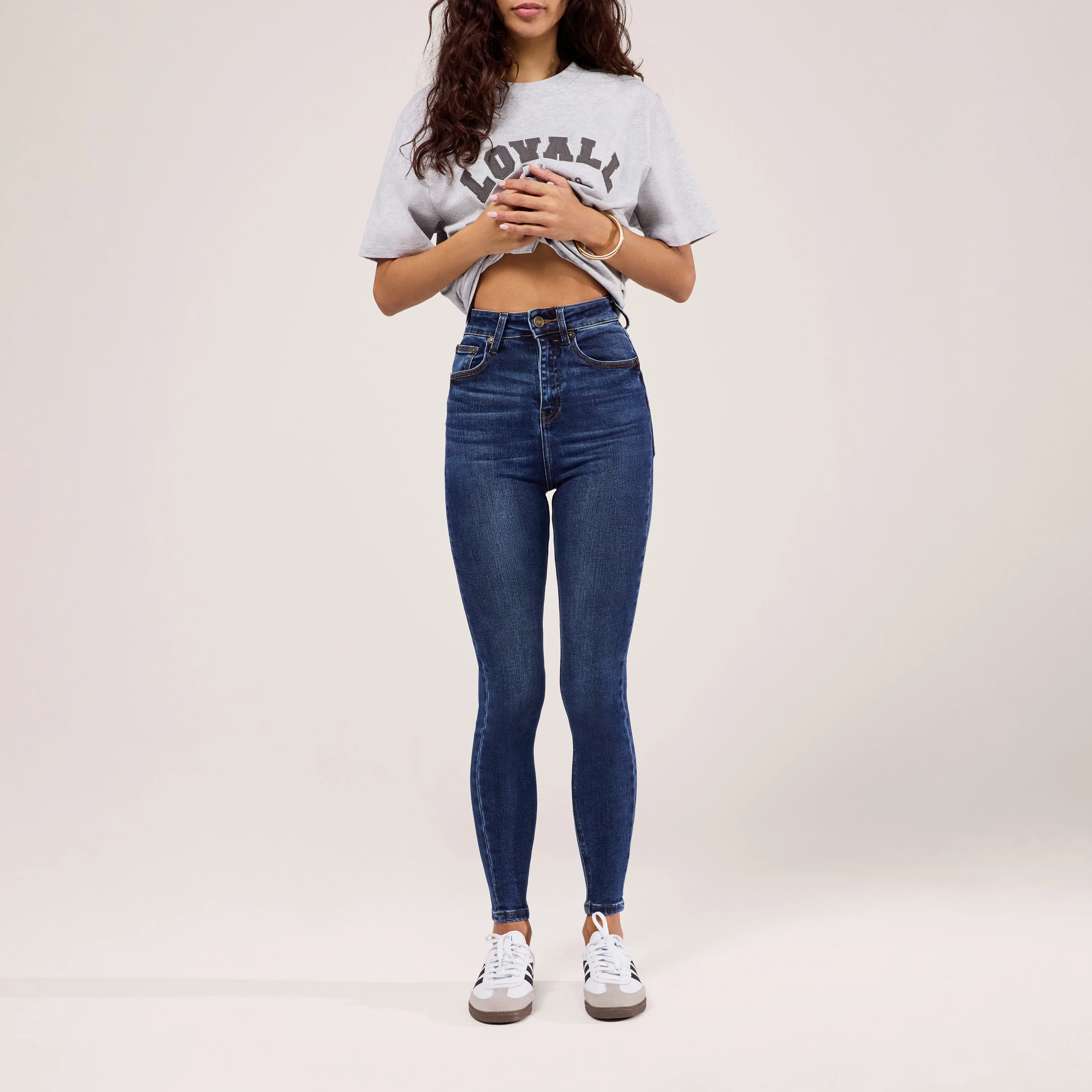 Lift & Shape Jeans - Dark Blue - Image 6